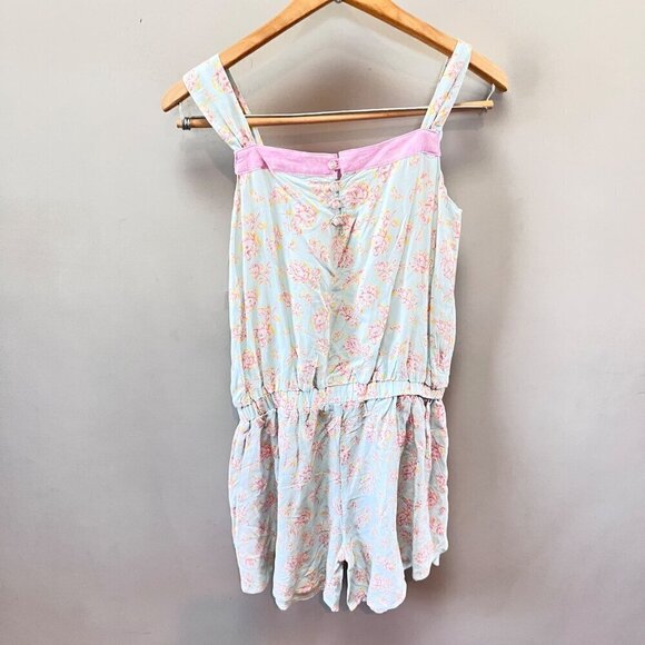 NEW Matilda Jane 435 Pastel Floral Romper- Size 12 - Picture 4 of 4